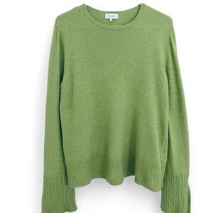 Cashmere green sweater